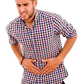ból brzucha z przewlekłym zapaleniem prostaty